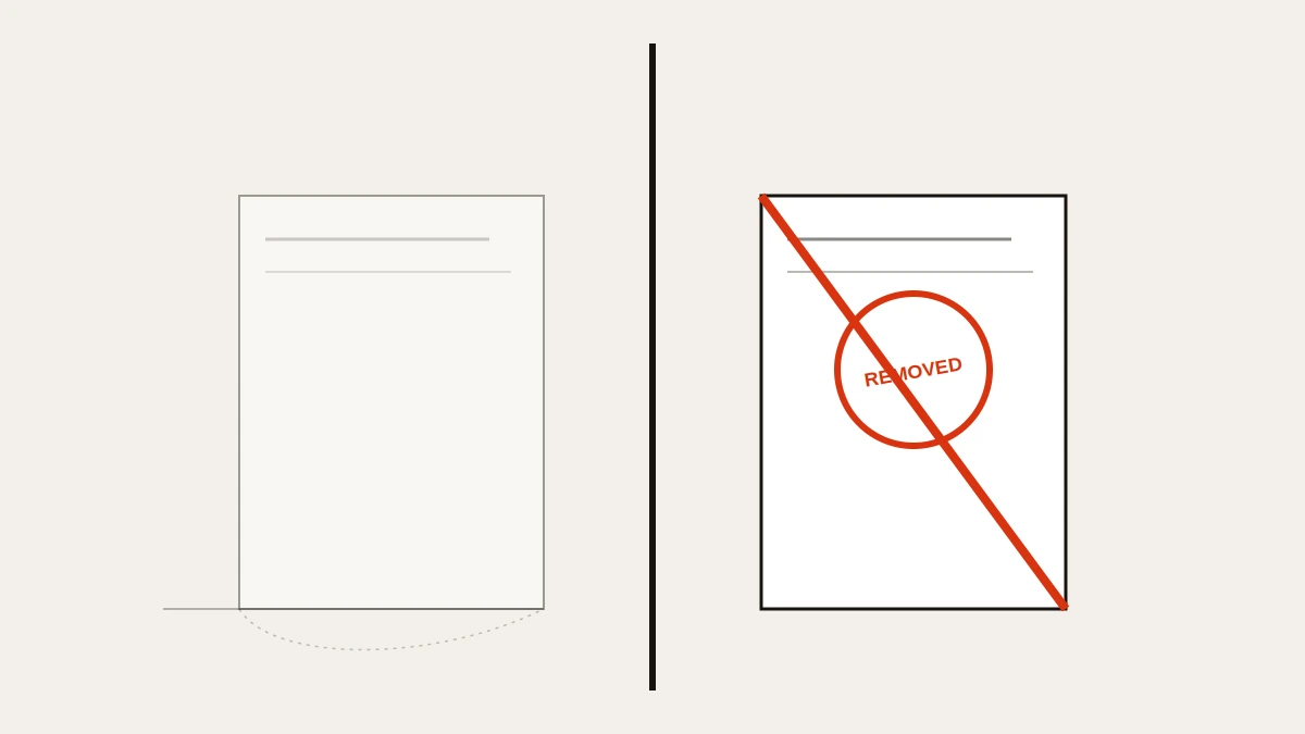 Suppression against removal, the split that separates the best tiktok content removal service from a storefront.